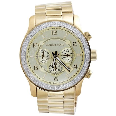 michael kors diamond watch mens|michael kors watch men price.